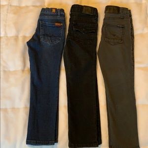 7, Hudson, and True Religion Boys Jeans